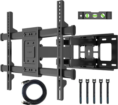 BONTEC TV Wandhalterung für 32-80 Zoll bis zu 60kg Schwenkbar Neigbar Universal