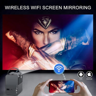 Artlii Play  intelligenter Projektor Android TV 9 150 Zoll 5000 Lum