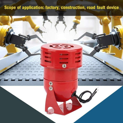 MS-190 Mini Metall Motor Alarm System, 220 V 120DB Industriemotor Glocke Horn So