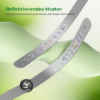 Fliegenwedler Tische 3er-Pack fliegenabweisender Ventilator drinnen draußen &