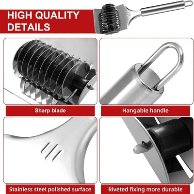 Pasta Maker Aufsatz-Set für KitchenAid, inklusive Nudelgitterrolle, Spaghetti...