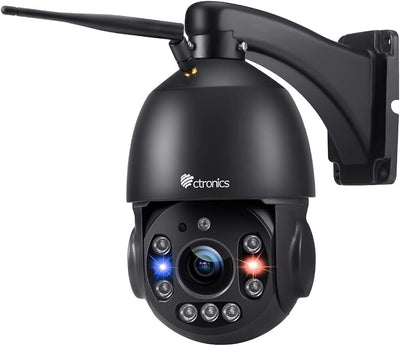 ctronics 295C-B - 5MP PTZ Überwachungskamera Aussen WLAN, Dome IP Kame-D2-