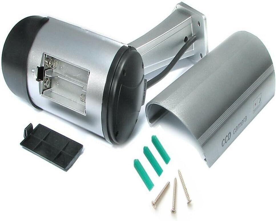 IR1100 Überwachungskamera für den Außenbereich, braun, Kamera-Attrappe für CCTV,