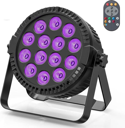Spotlight Paar LED Party Lichter 14 * 6W RGBW DMX512 Disco DJ Lichter mit Fernbe