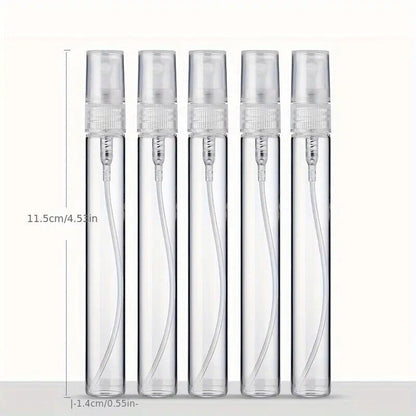 Parfümzerstäuber Glas -  10 ml nachfüllbare leere Reiseduftflasche