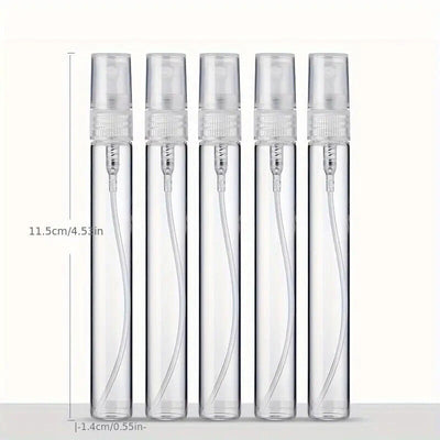 Parfümzerstäuber Glas -  10 ml nachfüllbare leere Reiseduftflasche