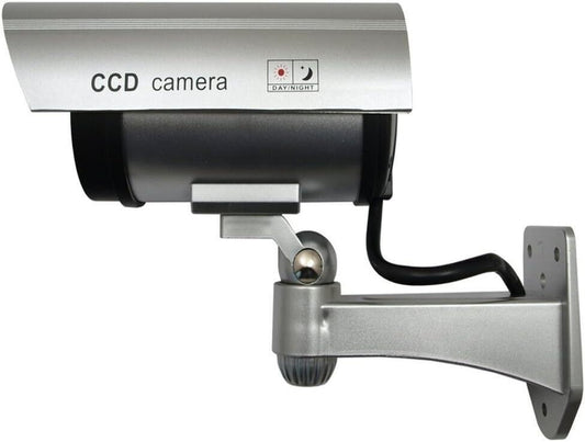 IR1100 Überwachungskamera für den Außenbereich, braun, Kamera-Attrappe für CCTV,