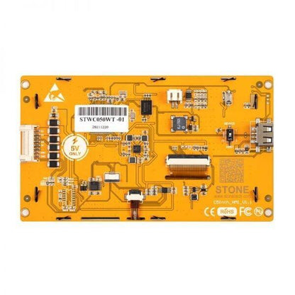 5 Zoll Smart HMI TFT LCD Touchscreen, programmierbares Display
