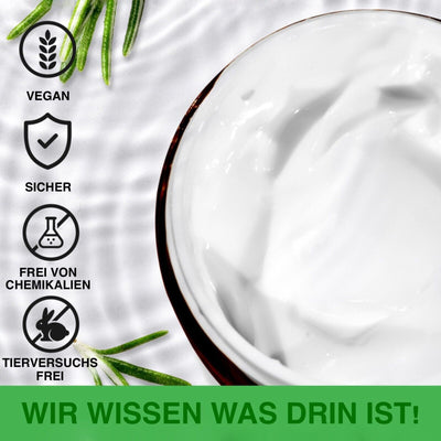 Aliver -Haarmaske mit Rosmarin und Biotin, fördert Haarwachstum und Kopfhautge
