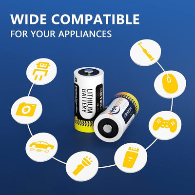 Keenstone CR123A 3 V Lithium, Keenstone 1600 mAh CR17345 3 V Lithium Einweg-Batt