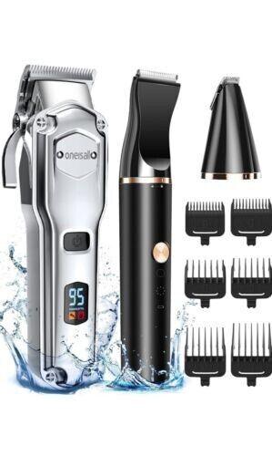 2in1 oneisall Hundeschermaschine und PfotentrimmerSet, IPX7 Wasserdicht...