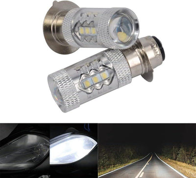 80 W Superweiß LED-Scheinwerferbirnen-Upgrade - ATVS YFM350 400 450 660 700 Rapt