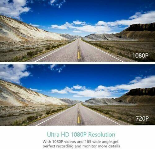 YI Smart Dash Kamera Auto cam,1080P/30fps 130 Grad Ultra Weitwinkel Neu