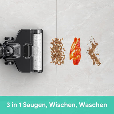 Tesvor Nass Trockensauger,3-in-1 Waschsauger,R5 Bodenreiniger kabellos,Saugwisch