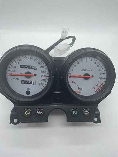 JFG RACING Motorrad-Tachometer, digital, Betriebsstundenzähler, Timer für CB600
