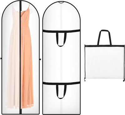 Kleidersack Lang 180x60cm Faltbare Kleidersäcke Anzug Premium Kleidersack Kleide
