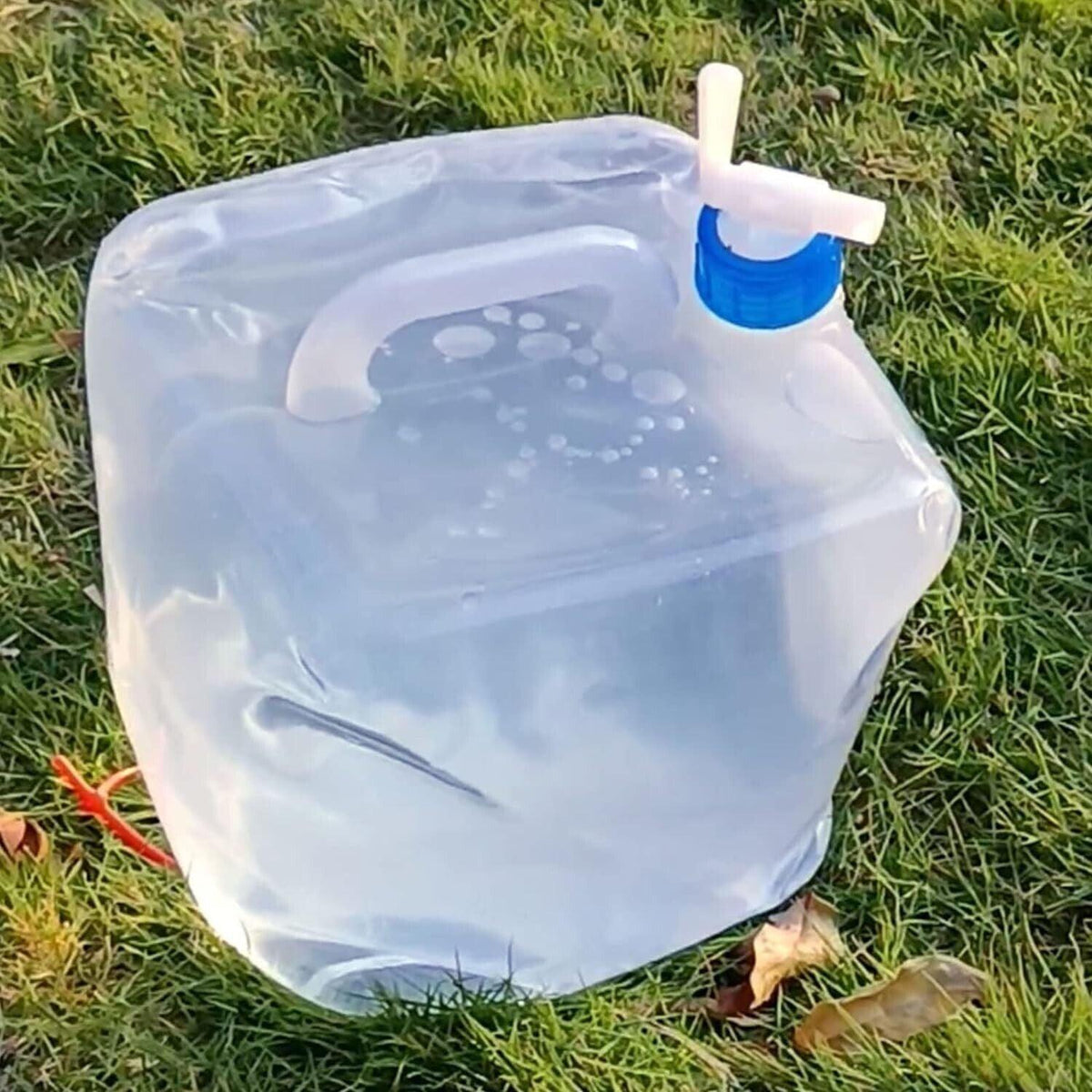 Faltbare Wasserkanister mit hahn mit Zapfhahn und Tragegriff,geeignet für Einsat