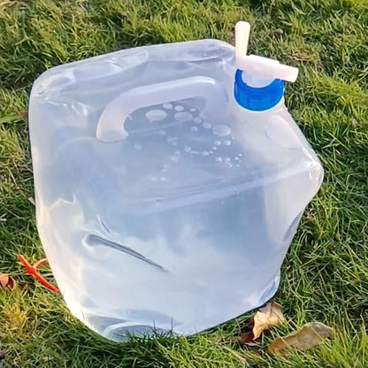 Faltbare Wasserkanister mit hahn mit Zapfhahn und Tragegriff,geeignet für Einsat