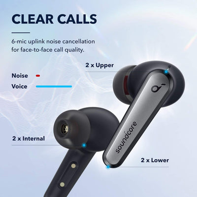 soundcore by Anker Liberty Air 2 Pro Bluetooth Kopfhörer, Aktive Noise Cancellin