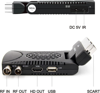 Digitaler terrestrischer Decoder 2023 – DVB-T2 HD 1080P Receiver H265 HEVC Main