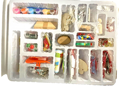 Weihnachts Adventskalender kinder: 24 DIY Bastelsets,Weihnachtsdekoration a