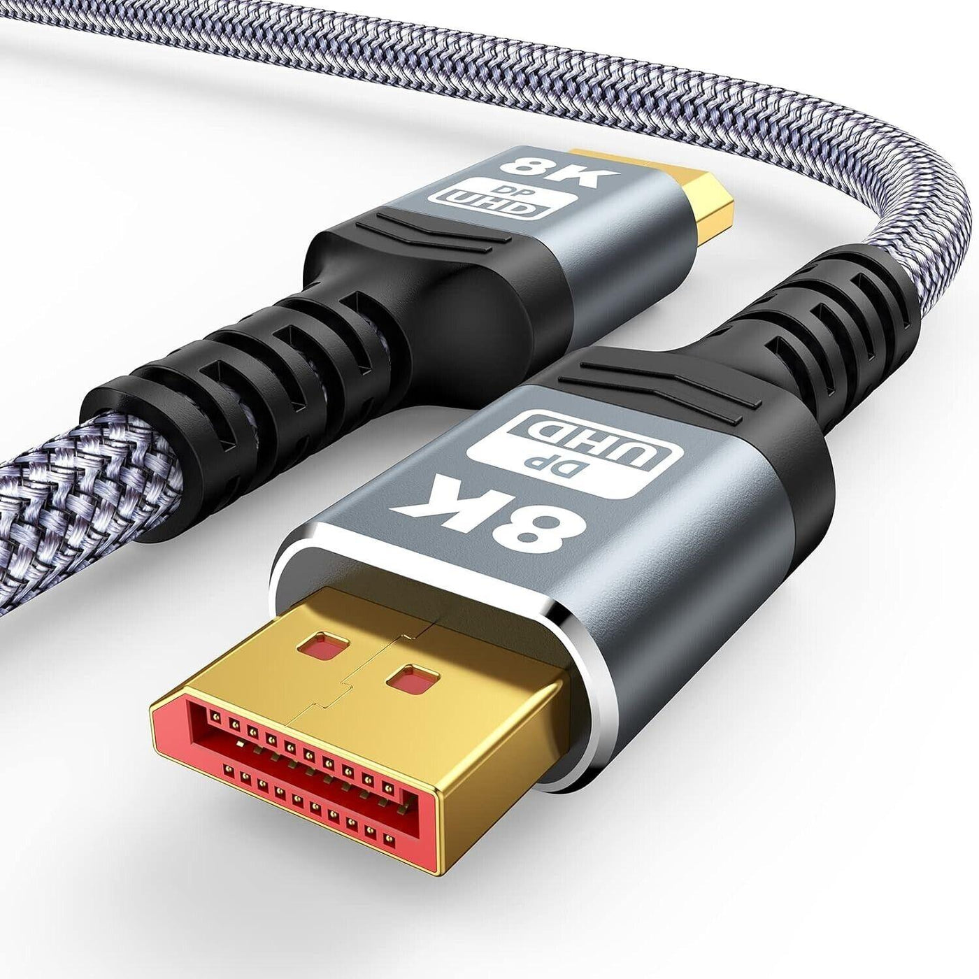 SNOWKIDS 3M DisplayPort Kabel 1.4 Displayport 1.4,8K@60Hz,4K@120Hz,2K@144Hz Über