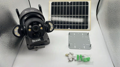 ctronics RBX-20 -  4MP Überwachungskamera Aussen Solar Akku