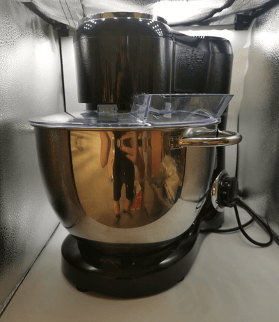 Vospeed Küchenmaschine Knetmaschine Backen, 1500W, 6,2l, 10 Geschwindigkeiten
