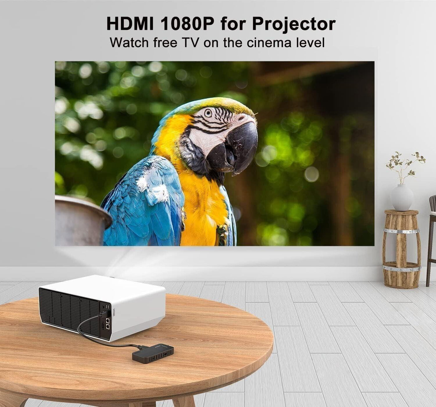 DCOLOR Decoder DVBT2 Digitaler terrestrischer Receiver Mini HDMI Stick HD1080P H