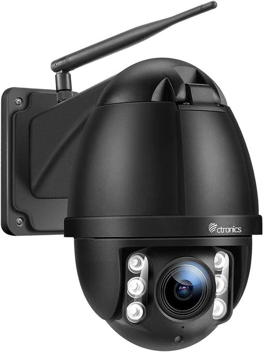 Ctronics 280C-B - 1080P 10x IP66 Wi-Fi PTZ Dome-Kamera