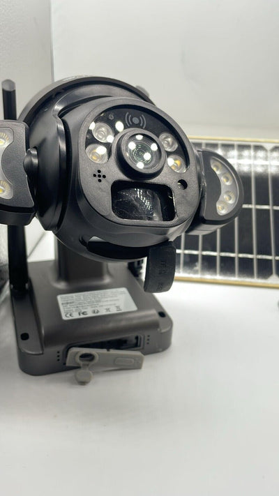 ctronics RBX-20 -  4MP Überwachungskamera Aussen Solar Akku