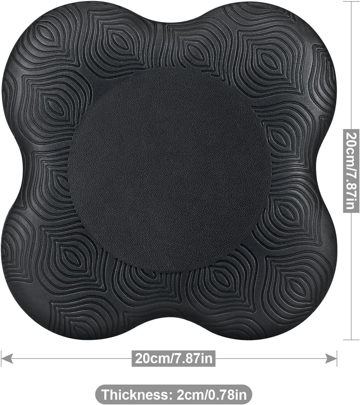 Yoga Kniekissen 2 Stück Knieschützer rutschfeste Kniepolster, verschleißfest