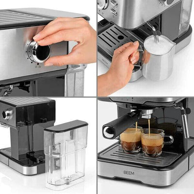 BEEM ESPRESSO-SELECT Espressomaschine - Edelstahl