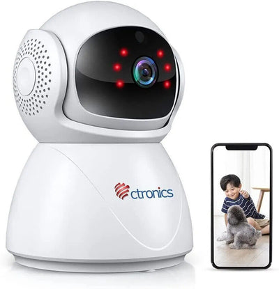 ctronics 570C -  5MP PTZ Überwachungskamera Innen WLAN, -OHNE ZUNEHÖR-(C1)