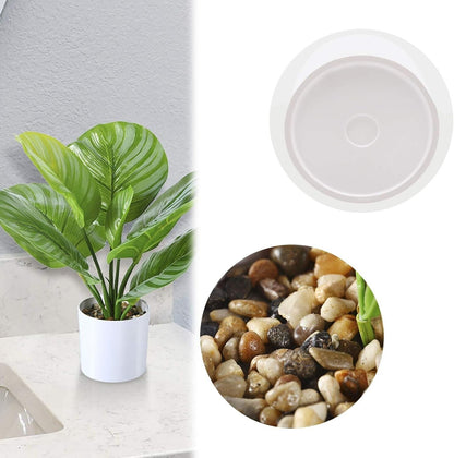 Kazeila Set 4 künstlichen Mini-Topfpflanzen 40,6 cm Deko für zu Hause