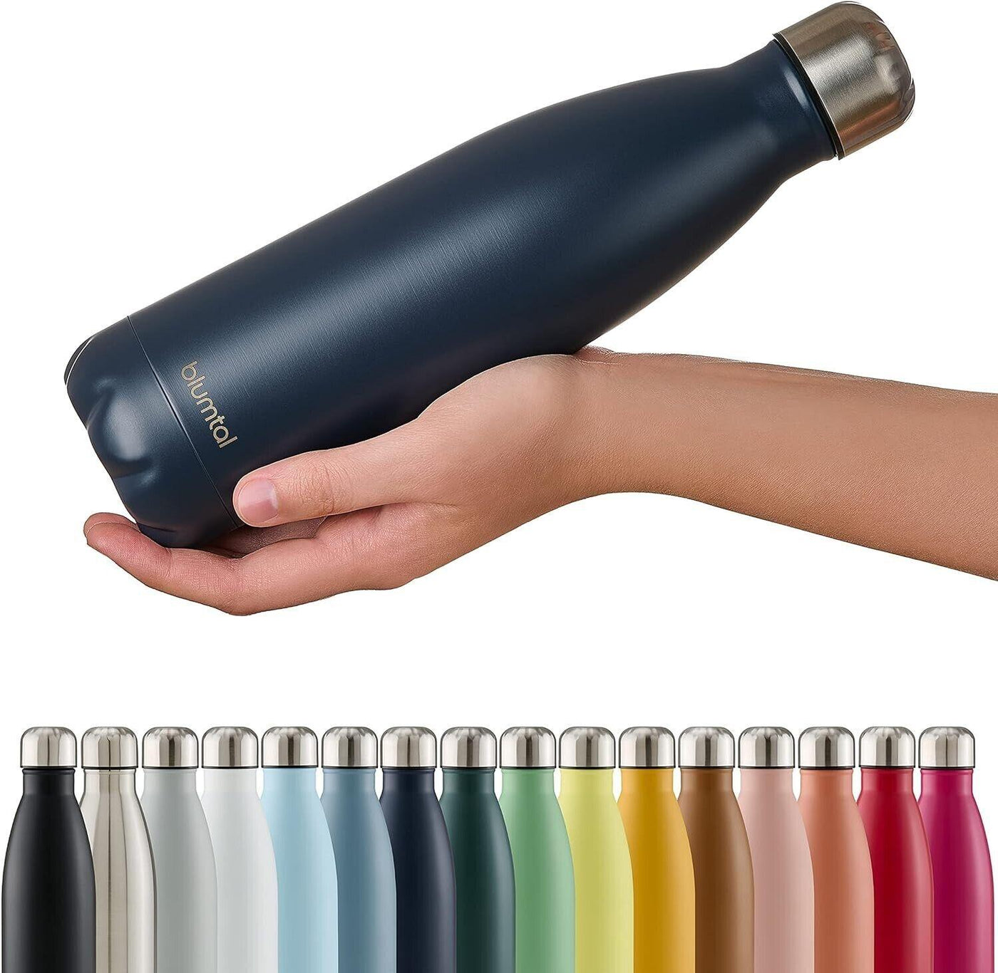 Blumtal Trinkflasche Edelstahl Charles - Thermosflasche 750 ml - BPA-frei