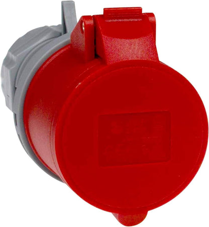 CEE Kupplung 400V/32A/5-polig Starkstrom Schraubkontakt Leistungsanschluss IP44