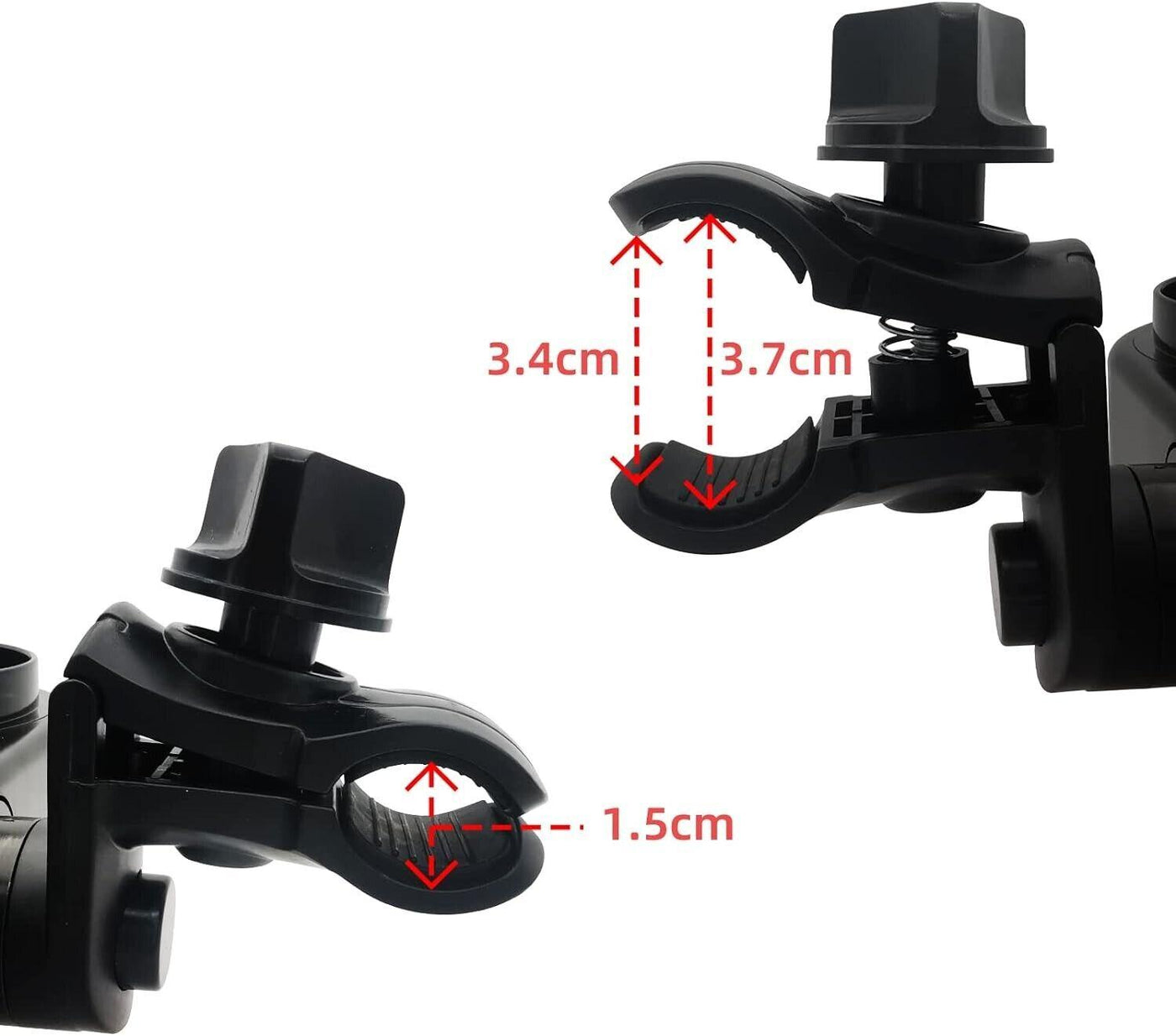 Ivtivfu Getränkehalter Kinderwagen Zubehör (2 in 1, mit Snackablage), Rollstuhl