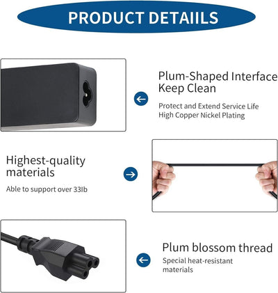Lenovo 02DL128 USB-C Netzteil 65W - Schwarz