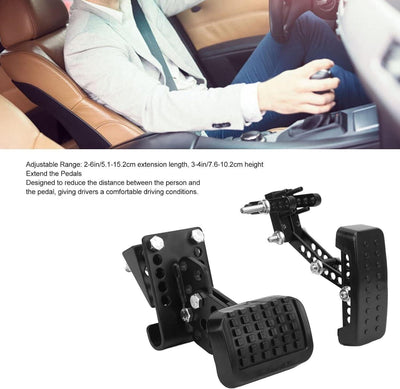 Gas- und Bremspedalverlängerungen, universelle Anti-Rutsch-Gas-Bremspedalverläng