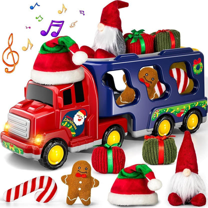 Doloowee LKW Spielzeug für 3 4 5 6 Jahre alte Spielzeugauto Weihnachten Geburtst