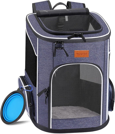 Morpilot Katzenrucksack, Hunderucksack Für Katzen Und Hunde Welpen, Atmungsaktiv