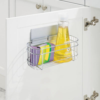 mDesign AFFIXX Küchen-Organizer für Spülmittel, Schwämme und mehr – selbstkleben