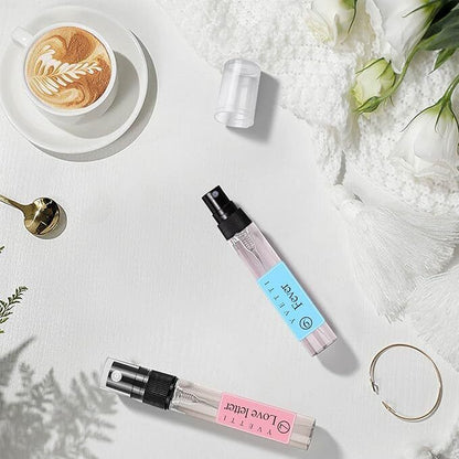 Parfümzerstäuber Glas -  10 ml nachfüllbare leere Reiseduftflasche