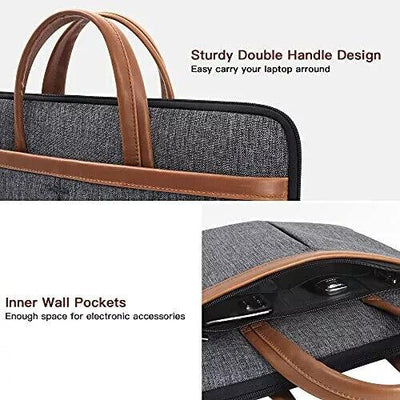 DOMISO 14 Zoll Laptoptasche, wasserdichte Notebooktasche mit Griff, kompatibel m
