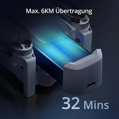 Potensic ATOM Drohne Standard-Kit 3-Achsen-Gimbal 4K FPV GPS Kameradrohne