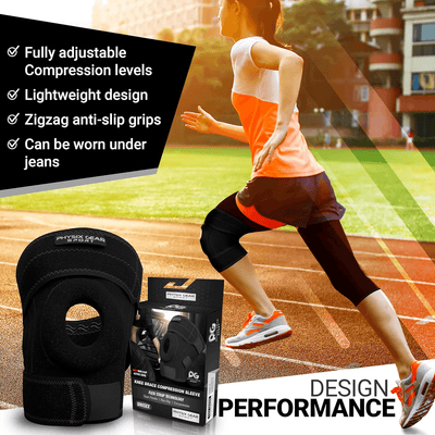 Physix Gear Bandage Knieschützer sofort Schmerzlindernde Kniebandage Unisex