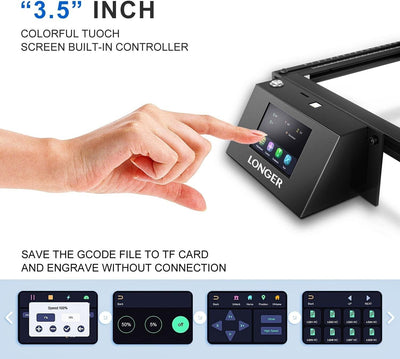 LONGER RAY5 10W Laser Engraver DIY CNC-Laserschneider und Graviermaschine mit ko
