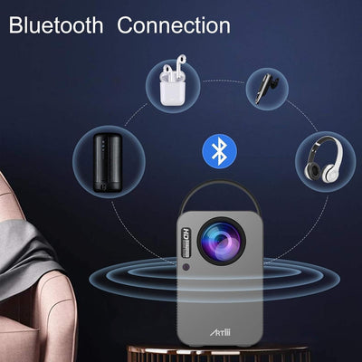 Artlii Play  intelligenter Projektor Android TV 9 150 Zoll 5000 Lum