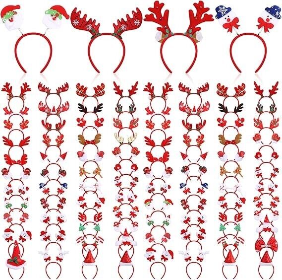 Weihnachts-Stirnband - 8 zufällig ausgewählte Weihnachtsstirnbänder